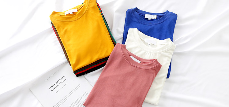 吉林夏季T恤衫定做要选对材质